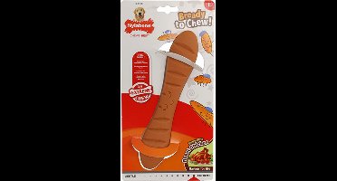 Nylabone Giant Baguette Chicken - Hondensnack - Kauwspeelgoed - Voor Honden tot 23 kg