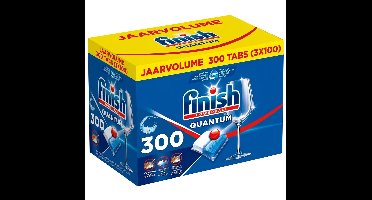 Finish Vaatwastabletten Quantum All in 1 Regular - 300 stuks