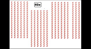 40x Papieren rietjes landen rood/wit 20cm - 100% biologisch afbreekbaar - Polen-Denemarken-Zwitserland-Engeland-Oostenrijk - WK Thema party feest festival uitdeel rietje drinken