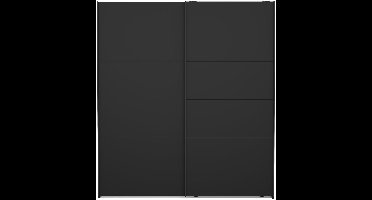 Giga Living Kledingkast Catania - Zwart - 179x67x200cm