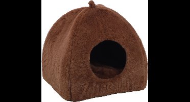 Flamingo - Slaapplaats Ebby Iglo Bruin 38x38x40cm