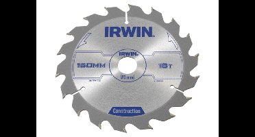 Irwin Cirkelzaagblad voor Hout | Construction | Ø 150mm Asgat 20mm 18T - 1897089