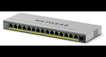 NETGEAR GS116EPP - Netwerk Switch - Smart Managed - 1 Gpbs - 16 poorten