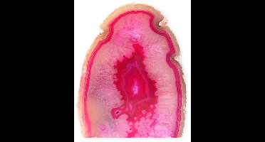 Agaat einden roze (gekleurd) nr.21