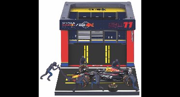 Bburago Red Bull Rb19 - Modelauto - Schaal 1:43 - Donker Blauw/Rood/Geel