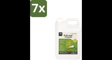 BSI – Mossoff Gazon – Algen- & Mosbestrijding – 5 L - Bulkverpakking - 7 stuks