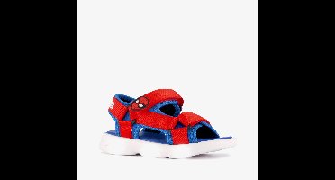 Spider-Man jongens sandalen met lichtjes rood blauw - Maat 28