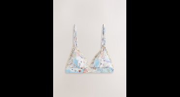 Next Zweepgestikte triangelbikinitop