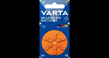 Varta Gehoorapparaat Batterijen Type 13