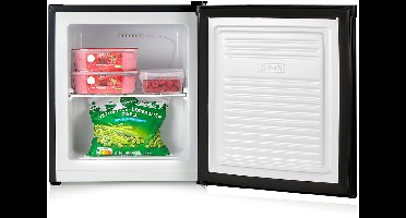 PRIMO PR148DV Mini Vriezer - Diepvries Klein - Vrijstaand - 33L - D - Zwart