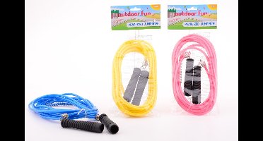 Summer Fun parelmoer springtouw in blauw