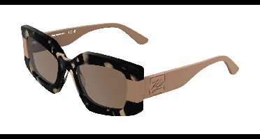 Karl Lagerfeld KL6206S Black tortoise/nude 54/18/140 WOMAN Zonnebrillen