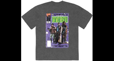 Disney Star Wars - Return Of The Jedi Comic Heren Tshirt - S - Grijs