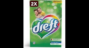2 x Dreft Everyday Care Waspoeder - 3.9 kg (60 wasbeurten)