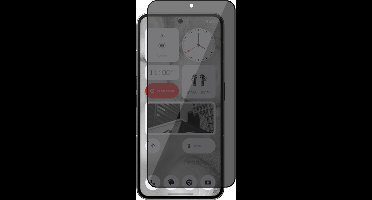 Privacy Screenprotector geschikt voor Nothing Phone 2 - Volledig Dekkend Glas Screen Protector