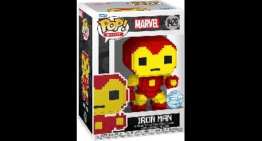Marvel – Funko Pop 8-Bit Vinyl Figure Iron Man 9 cm