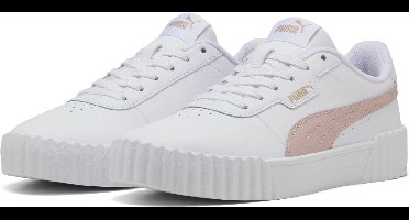 PUMA Carina 3.0 Dames Sneakers - PUMA White-Rose Quartz-PUMA Gold