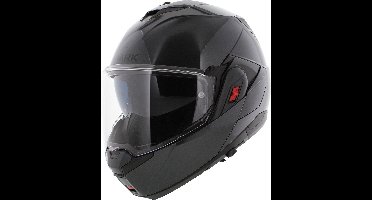 Shark Oxo helm solid glans antraciet M - systeemhelm motorhelm