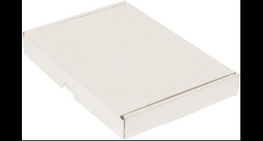 Raadhuis brievenbusdoos - 210x150x27mm - wit - 25 stuks - RD-351101-25