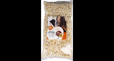 duvo+ Rice Up - gepofte rijst 1 kg - meditereranean - licht en gezond. gepofte rijst met groentjes.gebruikskare natuurlijke topping voor elk hondenmenu