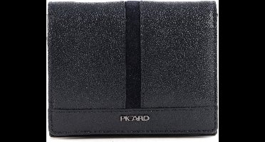PICARD Leren Portemonnee Marie 1 Flap Wallet Ozean Blauw