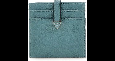 GUESS Kaarthoes Cresidia Tab Card Case Teal Turquoise