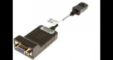 HP 603250-001 video kabel adapter 0,2 m DisplayPort VGA (D-Sub) Zwart