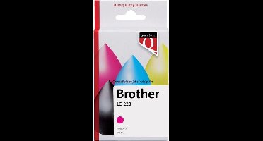 Inktcartridge Quantore Brother LC-223 rood | Blister a 1 stuk