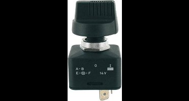 Draai schakelaar uit- aan groen verlicht