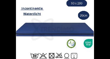 Trendimo Zorgmatras Koudschuim HR - 90x200 18 CM Waterdichte Incontinentie matras