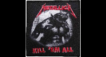 Metallica - Kill 'Em All / Jump In The Fire Patch - Zwart