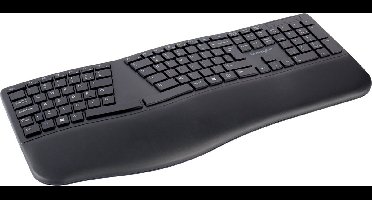 Kensington Pro Fit® Ergonomische Draadloos Toetsenbord - Inclusief Batterijen - Qwerty US Layout - Zwart