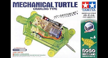 Mechanical Turtle - crawling type - by TAMIYA - No. 6 Robo Craft - NIB - Motor - Robot