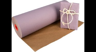 Kraftpapier op rol 59 cm x 400 meter 50 gram/m2 lila