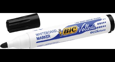 Whiteboardmarker bic 1701 rond l zwart | 12 stuks