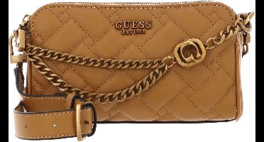 GUESS Schoudertas Gracelynn Mini Status Shoulder Bag Mustard Lichtbruin