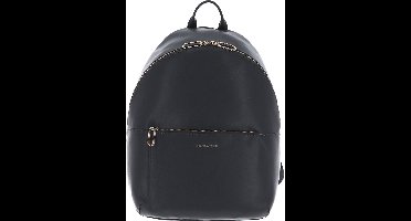MANDARINA DUCK Leren Rugzak met laptopvak Luna Backpack Iron Gate Grijs