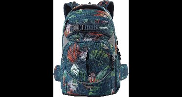 NITRO Schoolrugzak Rugzak Daypacker Collection Superhero Backpack 30L Tropical Kleurrijke