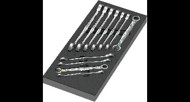 Wera 05150120001 Joker Ringratelsteeksleutelset 11-delig Sleutelbreedte (metrisch) 8 - 19 mm