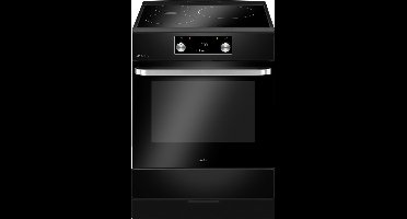 Amica ACI7007RN Inductiefornuis 3 zones - Airfry - Pyrolyse met aangesloten 1 fase stekkerkabel
