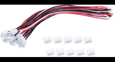 JST 2.54 connector wire kabel met 3 pin connector terminal set van 10