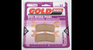 goud fren remblok voor polaris 600 sportsman 4x4 2003 tot 2005 ard nieuw