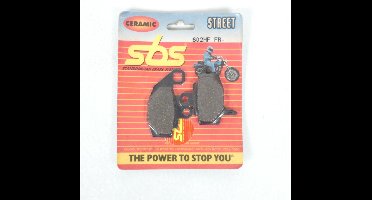 Plaquette de frein SBS pour Moto Kawasaki 500 KX 1987 à 1988 AV / 602HF Neuf