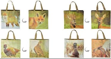 Esschert Design Boodschappentas