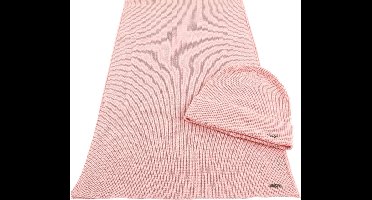 BOSS Dop Sjaal Livi Set Bright Pink Roze