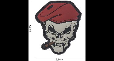 101 Inc Embleem 3D Pvc Skull Sigaar 10121