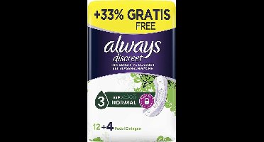 Always Discreet Maandverband 2 X 12+4 Einlagen