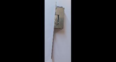 Effeff 12W-HZ Elektrische inbouw deuropener waterbestendig type 12W | spanningsloos vergrendeld | met schootsignalering | fix | sluitplaat 318 RVS | 12V= eE | DIN links | 100 x 22 x 38 mm - 10000918