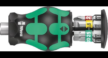 Wera 05008873001 Kraftform Kompakt Stubby Magazin 1, 6‑delig