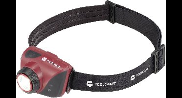 TOOLCRAFT Hoofdlamp LED werkt op een accu 580 lm 6.45 h